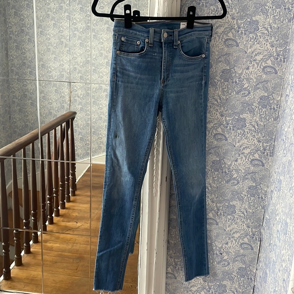 Hi Rise Skinny Rag & Bone Denim
